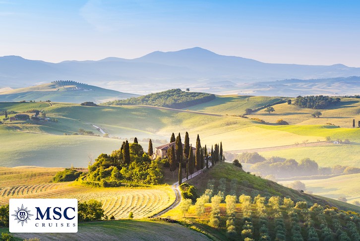 Indulgent Italy Tour with Spain & France Mediterranean Cruise